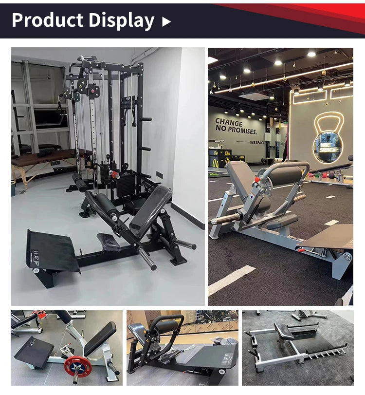 Glute Bridge Machine Gym Hip Lift Hip Thrust Plate Gym Fitness Equipment Glute Bridge Machine - Sun Studio
