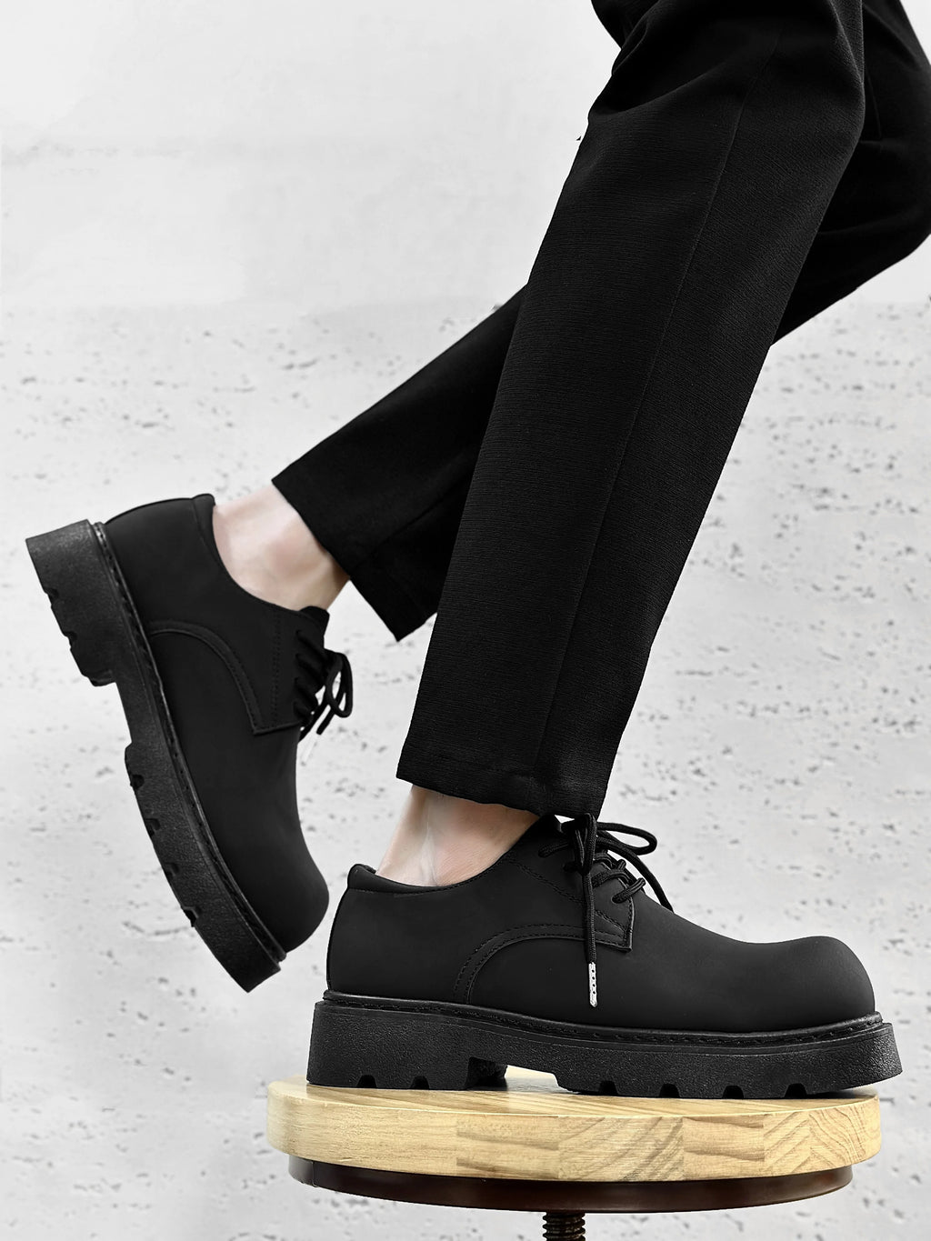 Men's new casual business small leather shoes simple and versatile - Sun Studio