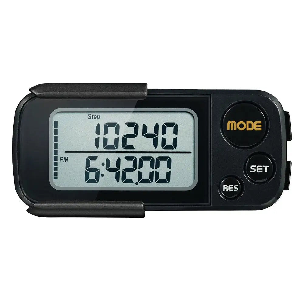 1PC Pedometer Step Walking 3D Digital Pedometers Steps Watch Women Pocket Stopwatch Exercise Step Miles Counter Electronic K8S0 - Sun Studio
