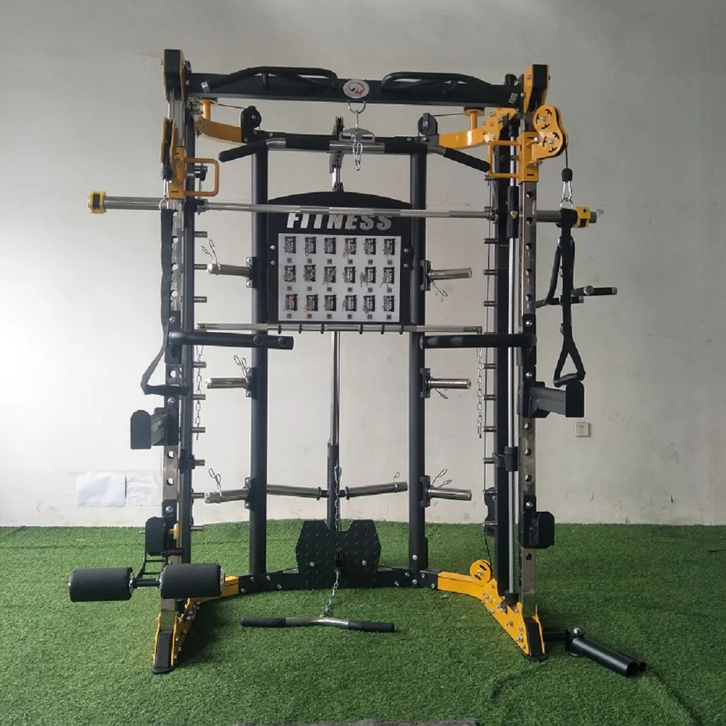 Fitness Bodybuilding Equipment Sport Multifunction Smith Machine Multifunctional Shelf Gym Equipment - Sun Studio