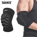 AOLIKES 1Pair Elbow Pads Elbow Protector Volleyball Sponge Support Compression Elbow Braces for Basketball Tennis Football - Sun Studio