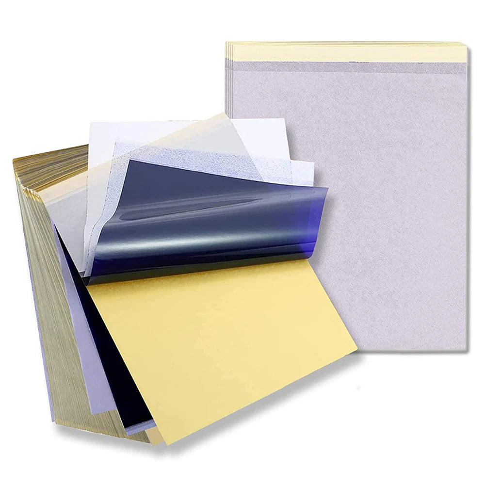 10/30/50pcs Tattoo Transfer Papers A4 Size Tattoo Thermal Printer Copier Stencil Papers for Tattoo Transfer Machine Accessories - Sun Studio