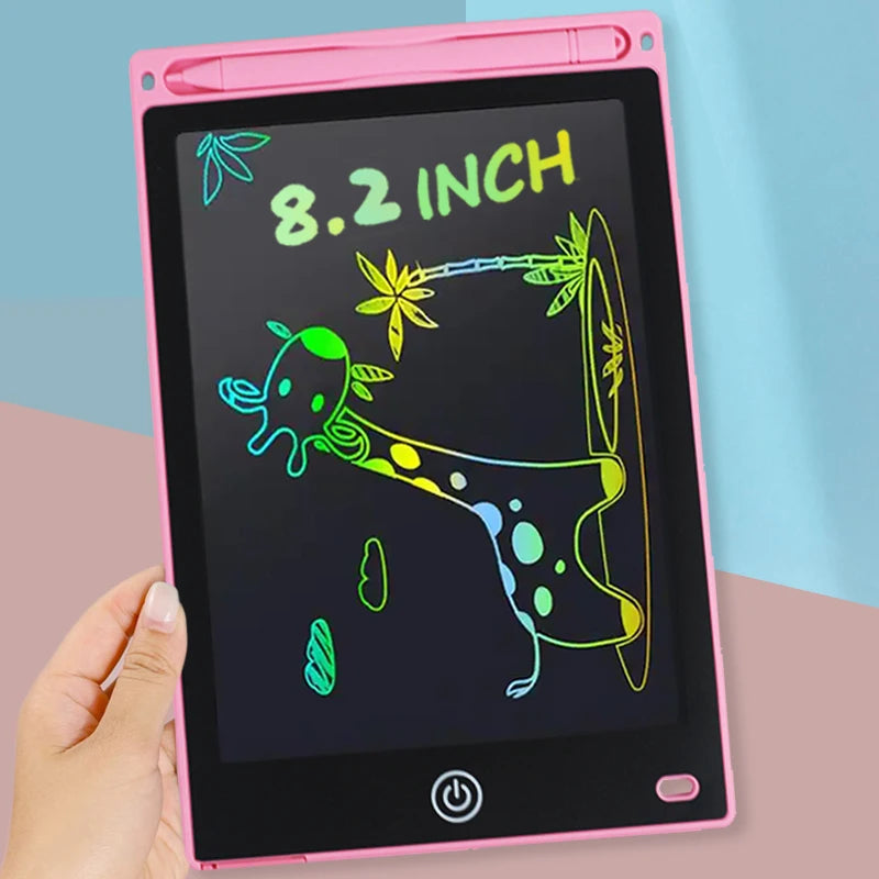 16/12/10/8.5/8.2/6.5/4.5inch LCD graphic tablet,color drawing tablet,3 4 5 6 7 8years kids birthday gifts/Christmas/travel toys - Sun Studio