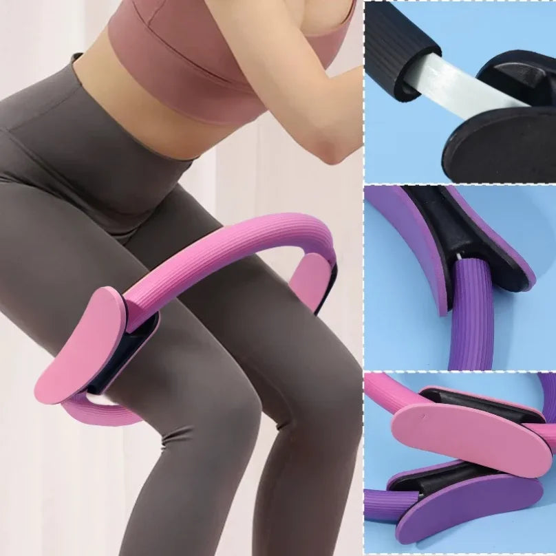 Yoga Fitness Ring Pilates Ring Women Girl Exercise Home Resistance Elasticity Yoga Gym Workout Pilates Circle Yoga Circle - Sun Studio