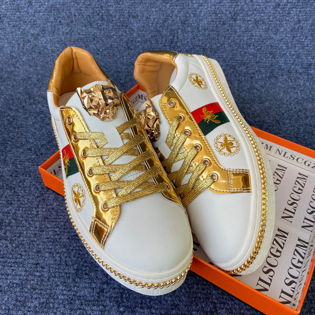 original shoes brand premium shoes for man high quality casual shoes for man casual sneakers for man trainers luxury black white - Sun Studio