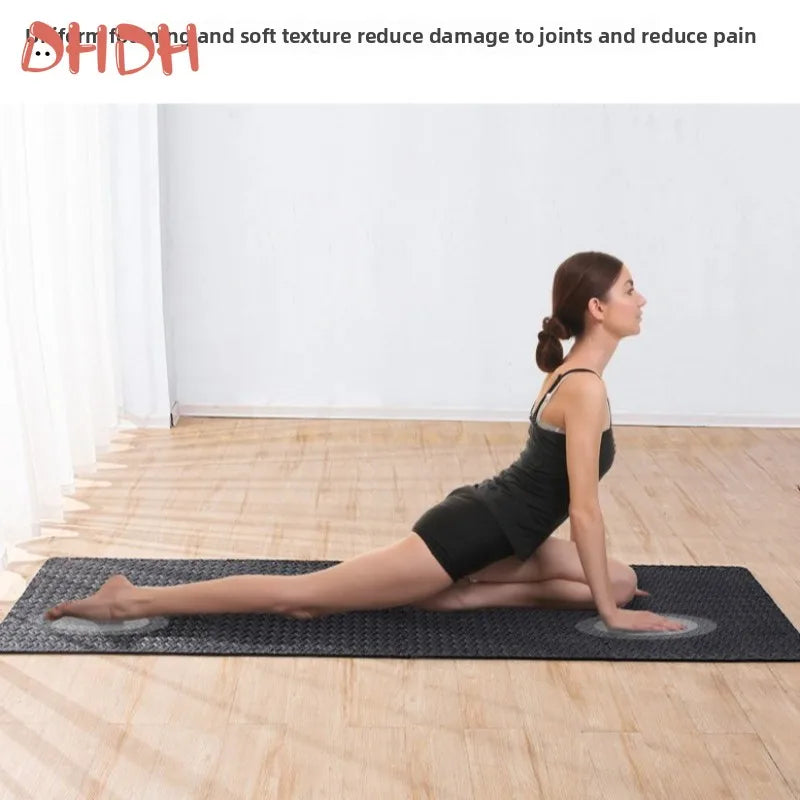 Gym Floor Mat for Home Workout Anti-Slip Rubber Exercise Mat with Interlocking Design, Durable Fitness Rug Weightlifting & Yoga - Sun Studio