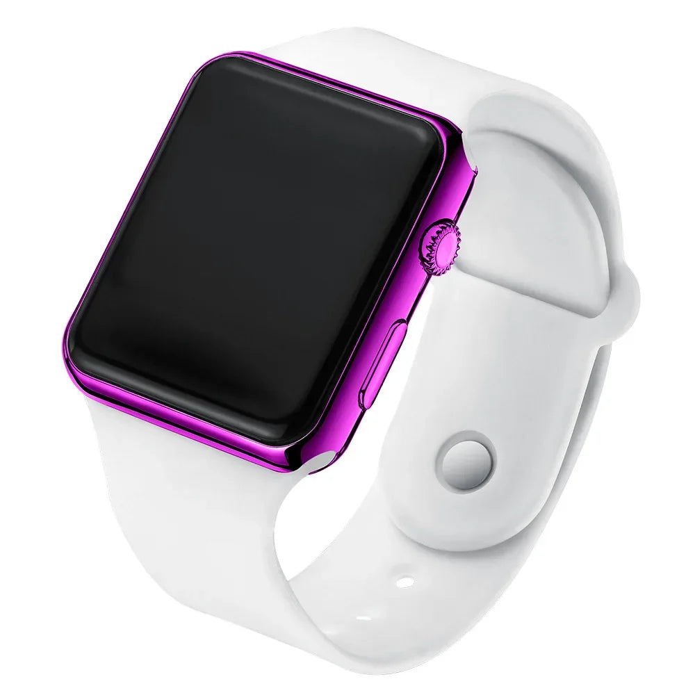 Digital Watches Men Women Electronic Square LED Sport Wristwatch Fashion Casual Simple Silicone Female Clock Reloj Para Mujer - Sun Studio