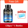 Full Spectrum Magnesium Complex Supplement, Support Bone Health, Healthy Blood Pressure & Overall Wellness, Non-GMO - Sun Studio