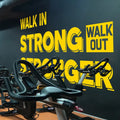 Gym Decor Ideas Home Gym, Be Stronger Than Your Excuses, Exercise, Train, Workout, Gym, Quotes, Gift  home office decor  2320 - Sun Studio