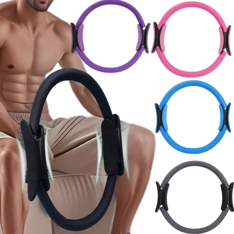 Yoga Fitness Ring Pilates Ring Women Girl Exercise Home Resistance Elasticity Yoga Gym Workout Pilates Circle Yoga Circle - Sun Studio