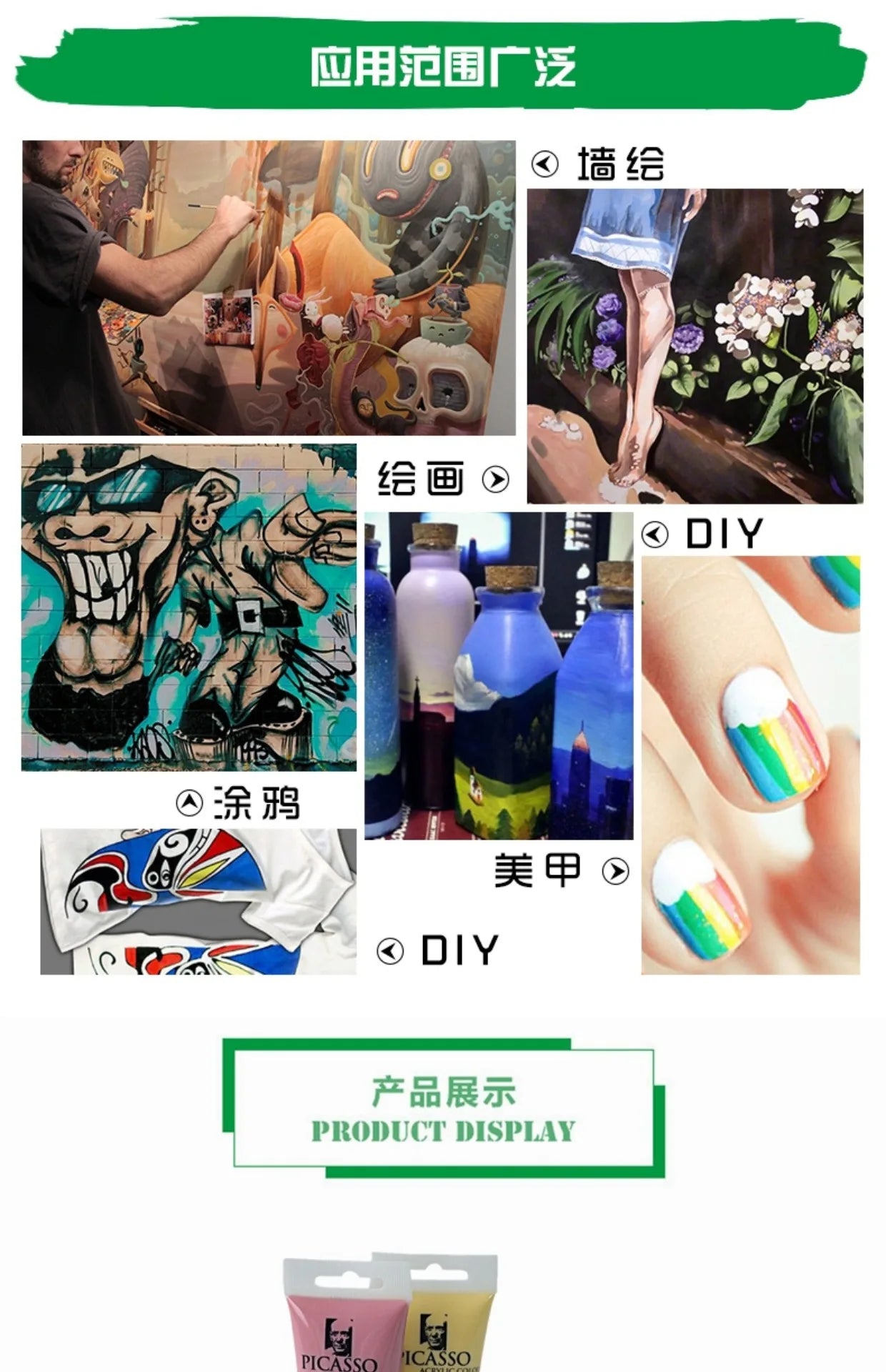 75ml Acrylic Paint Non Toxic Non Fading,Rich Pigments for Painters, Adults for Canvas Wood Clay Fabric Ceramic Craft Supplies - Sun Studio