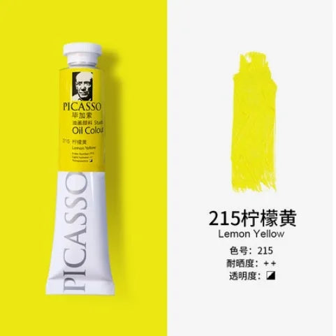 50/170ML Oil Painting Pigment for Beginners and Students Majoring In Fine Art Painting Creation Light-resistant Delicate Pigment