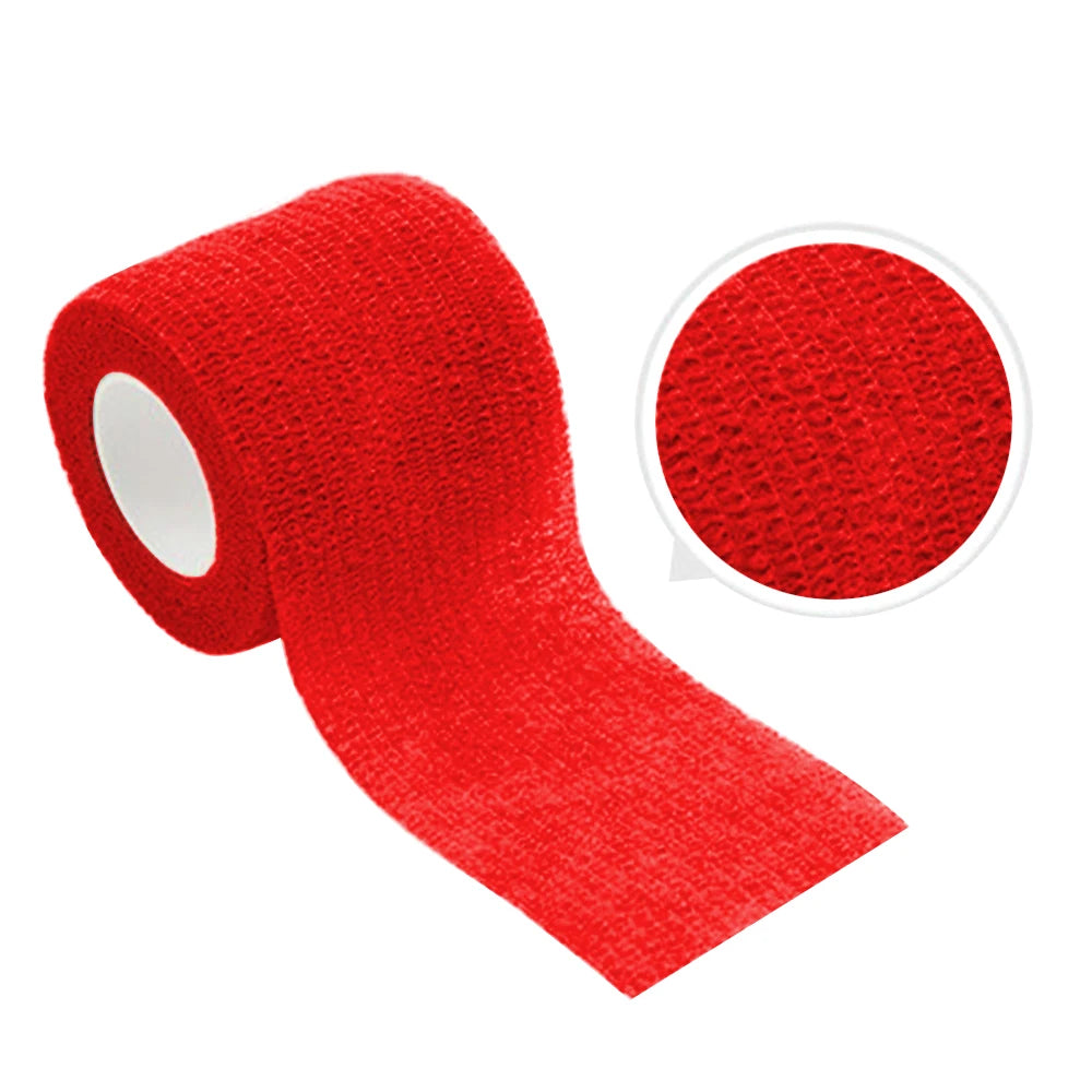 10pcs/Lot Tattoo Grip Bandage Cover Wraps Tapes Nonwoven Waterproof Self Adhesive Finger Protection Permanent Makeup Accessories - Sun Studio