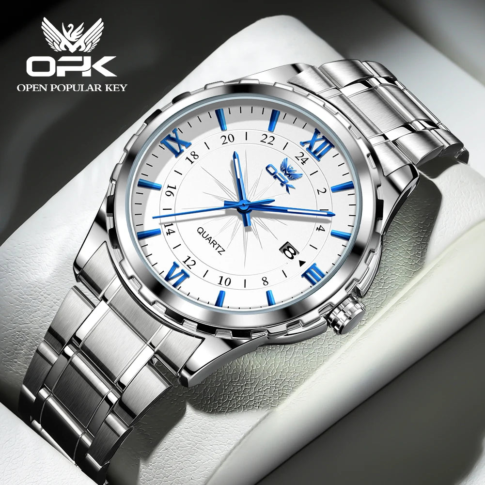 OPK Brand Men's Watches Stainless steel Roman Scale 6003 - Sun Studio