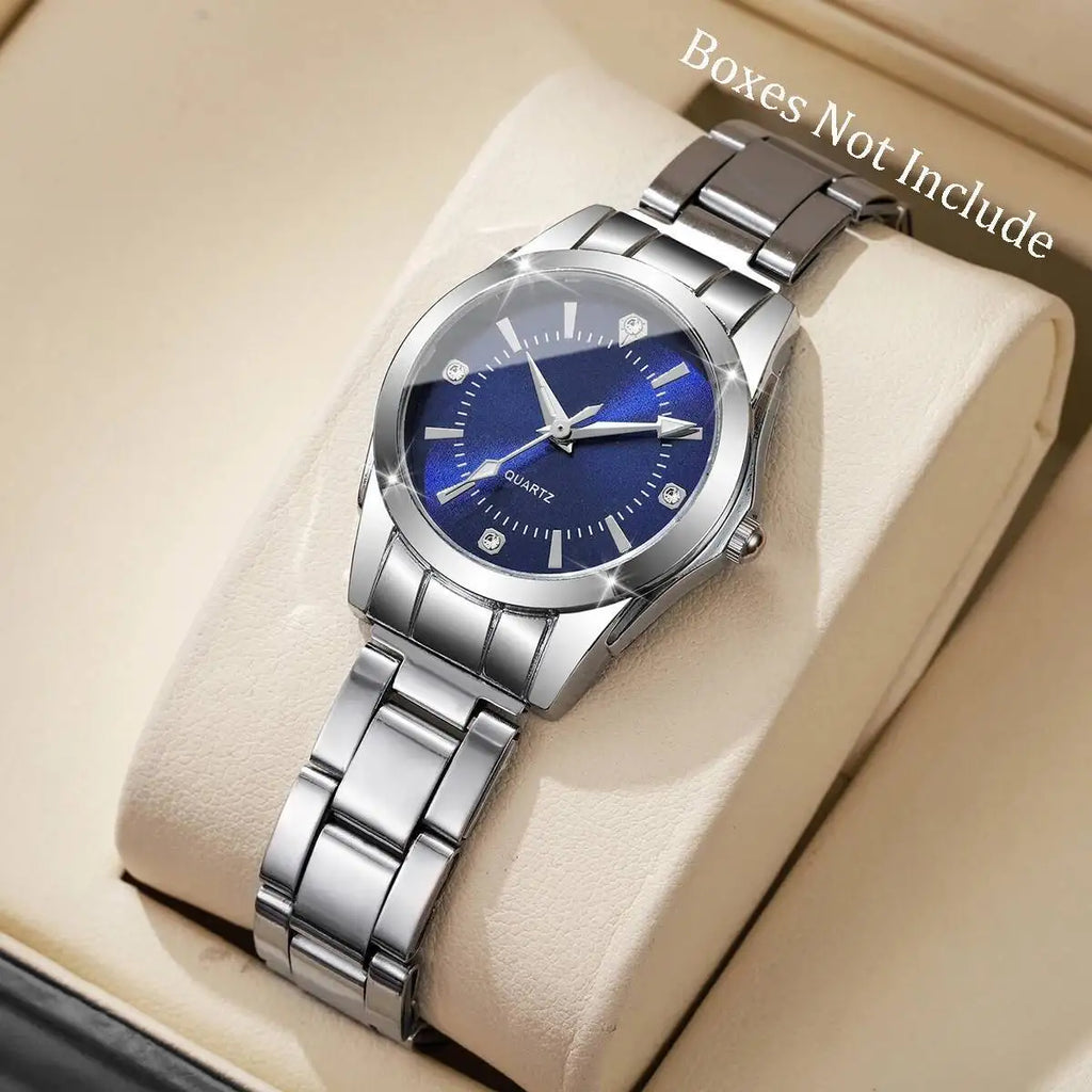 Luxury Rhinestone Women Watches Casual Quartz Wrist Watches For Ladies Clock Reloj Mujer（Without box） - Sun Studio