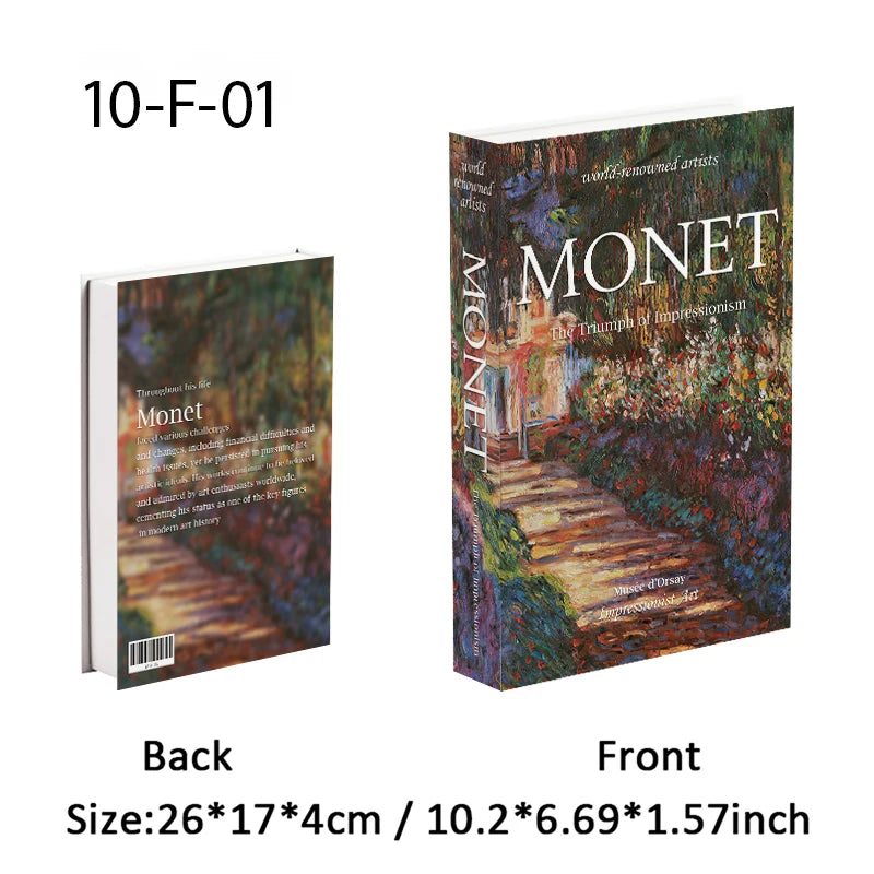 Matisse Fake Books For Decoration Storage Box Abstract Coffee Table Books Luxury Bedroom Decorative Book Bauhaus Boho Home Decor