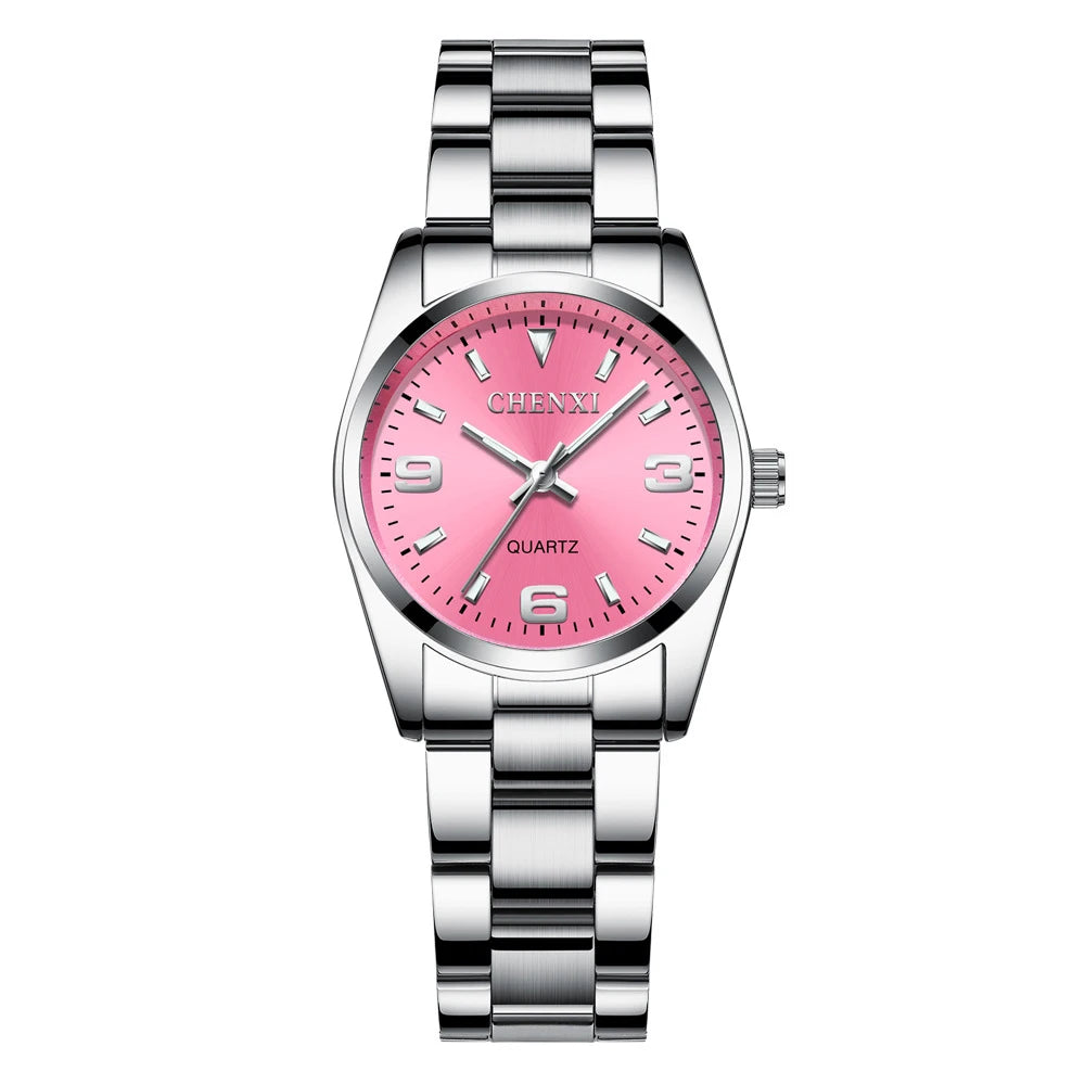 6 Colors CHENXI Brand Watch Luxury Women's Casual Watches Waterproof Watch Women Fashion Dress Rhinestone WristWatch CX021B - Sun Studio