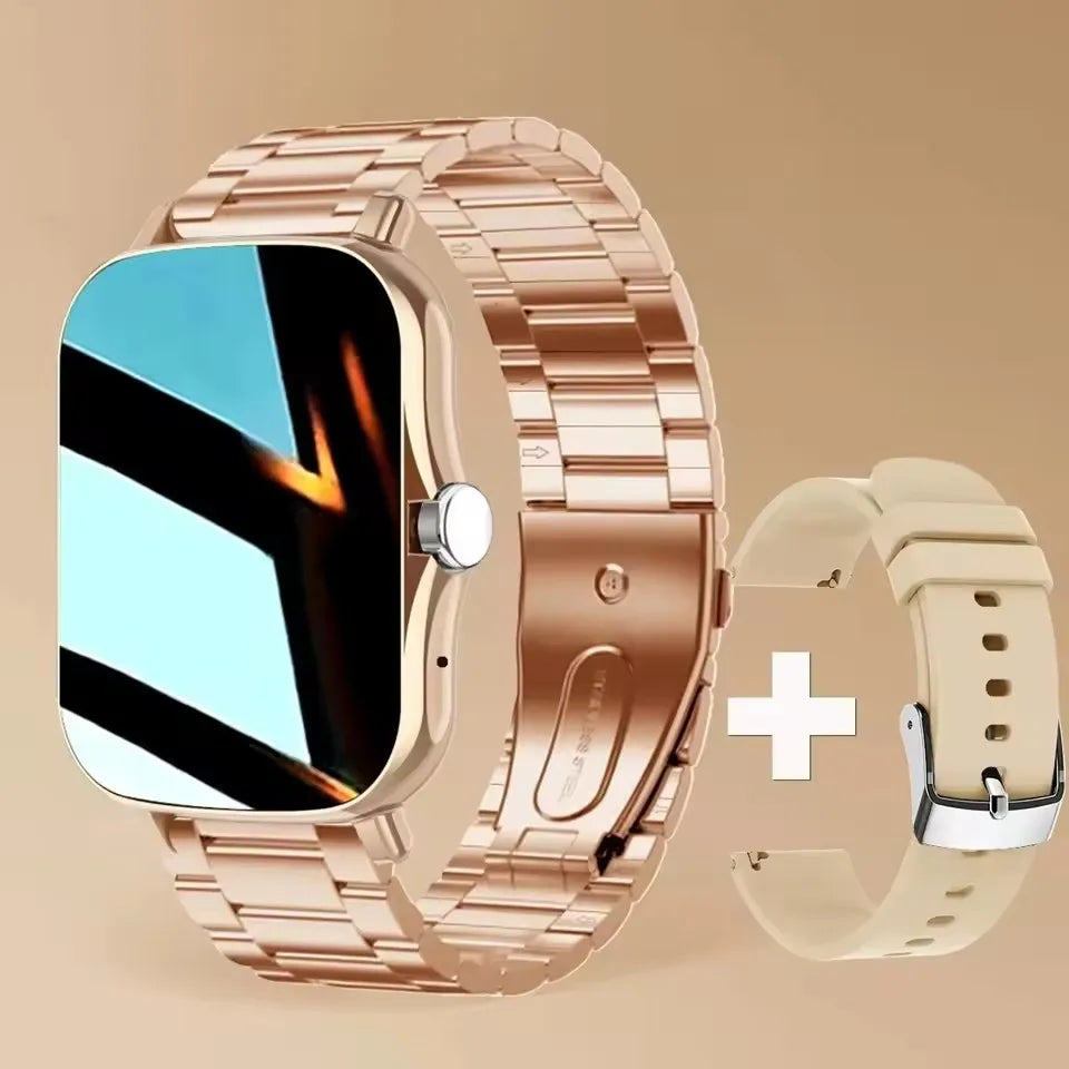 Smart Watch For Android IOS Watches 2.01inch HD Display Bluetooth Call Message Alert Music Sports Mode Smartwatch Men Women Gift - Sun Studio