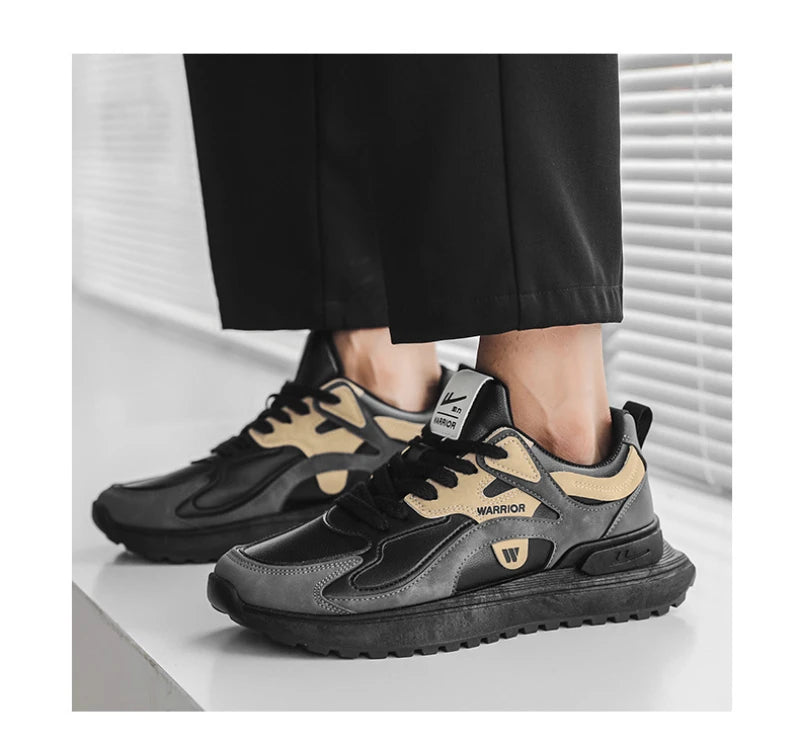 Comfortable And Breathable Sports Shoes For Men's New Spring And Autumn Style Ins Trendy Leisure Hong Kong Style Running Travel