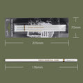 {YY30} 3 Pcs White Sketch Charcoal Pencils For Sketching Painting Drawing - Sun Studio