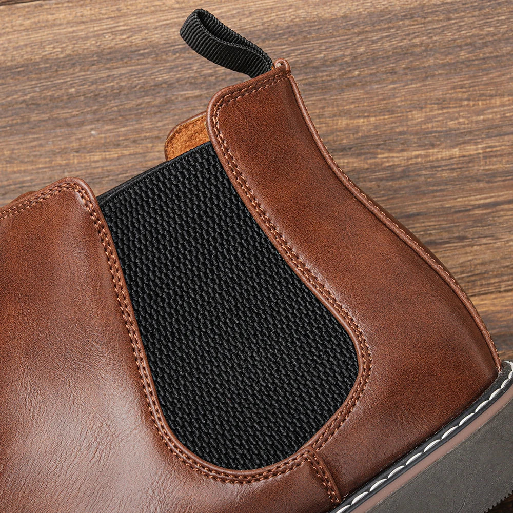 40~46 Men Chelsea Boots Brand Retro Comfortable Fashion Men Boots - Sun Studio
