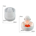 Halloween Silicone Mold Floating Ghost Gypsum Candle Cup Mold DIY Decoration Desktop Jewelry Storage Tray Handicraft Production - Sun Studio