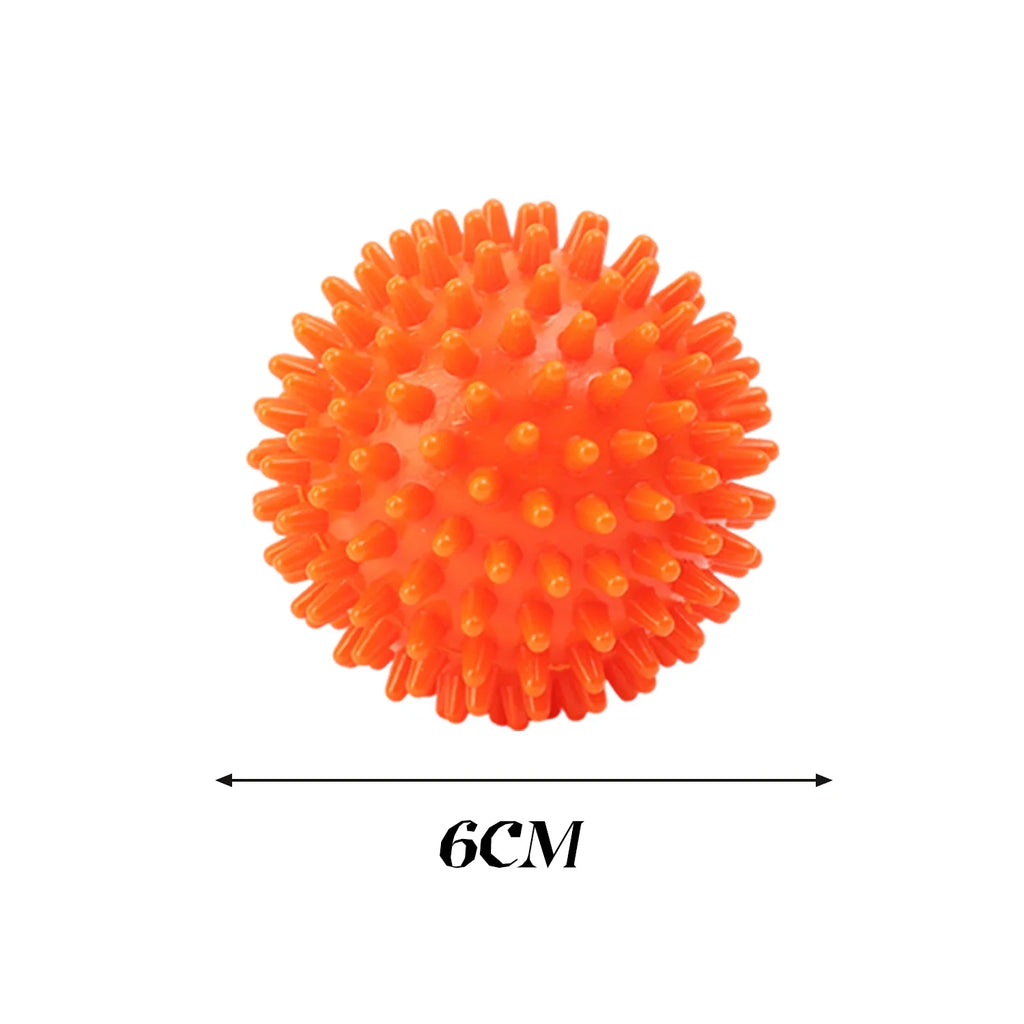 Foot Massage Ball Pilates Yoga Ball Sports Fitness Muscle Relaxation Massage Balls Plantar Fasciitis Relaxation for Deep Tissue - Sun Studio