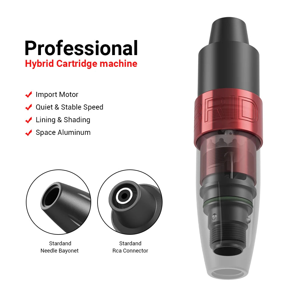 Professional Wireless Rotary Tattoo Machine for Tattoo Artists and Beginners Permanent Makeup Tattoo Machine Supplies Promotion - Sun Studio