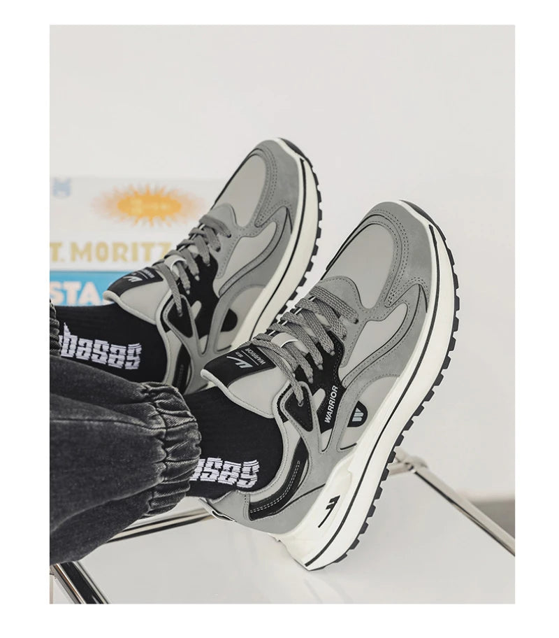 Comfortable And Breathable Sports Shoes For Men's New Spring And Autumn Style Ins Trendy Leisure Hong Kong Style Running Travel - Sun Studio