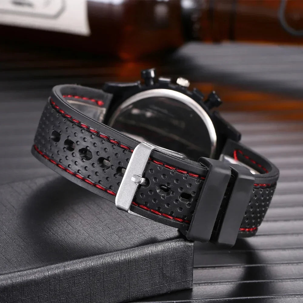 Fashion Date Quartz Men Watches Top Brand Luxury Male Clock Chronograph Sport Mens Wrist Watch Hodinky Relogio Masculino - Sun Studio