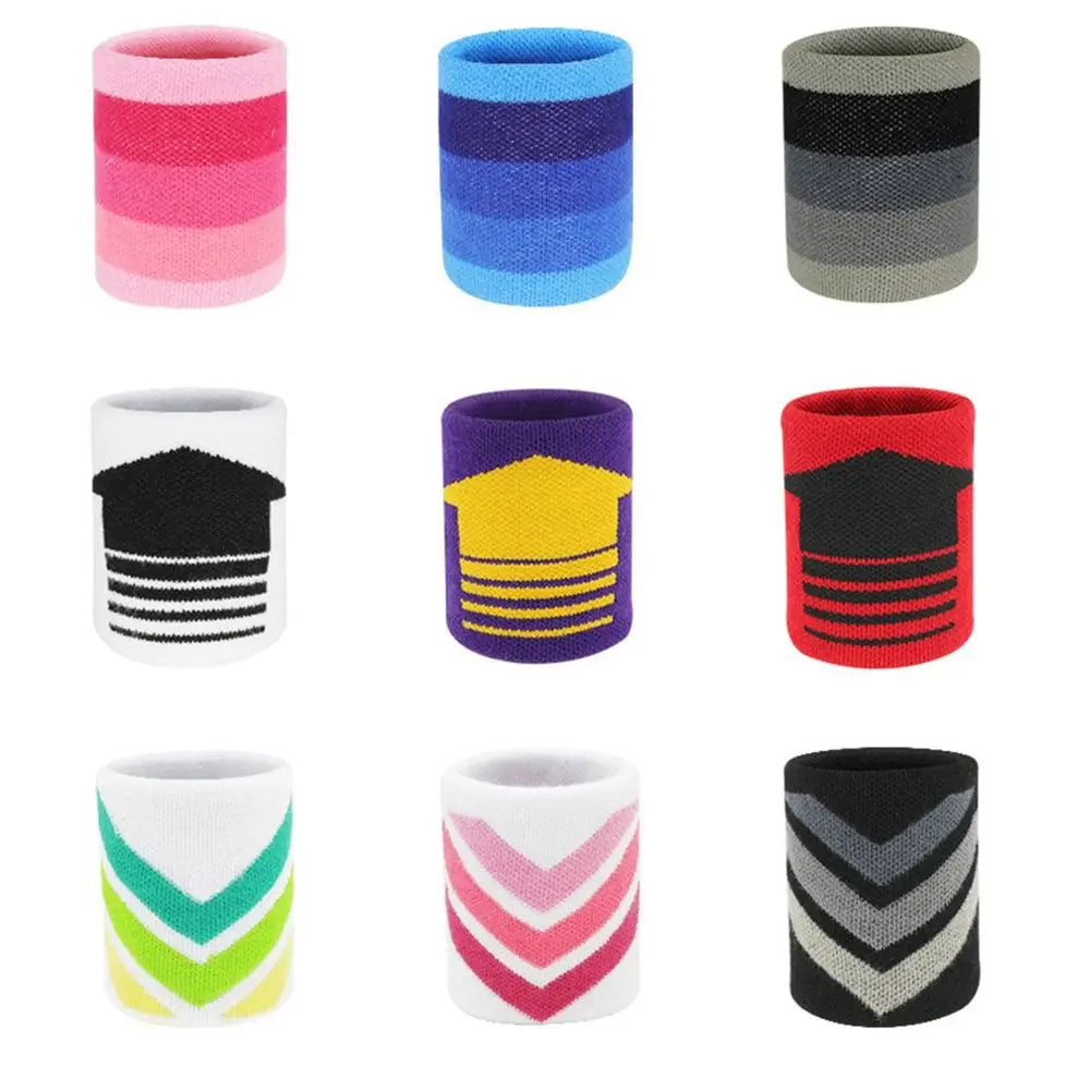 Sweatband Tennis Badminton Wrist Protector Stretch Elastic Wrist Brace Yoga Bracelet Protector Wrist Sweatband Gym Wristband - Sun Studio