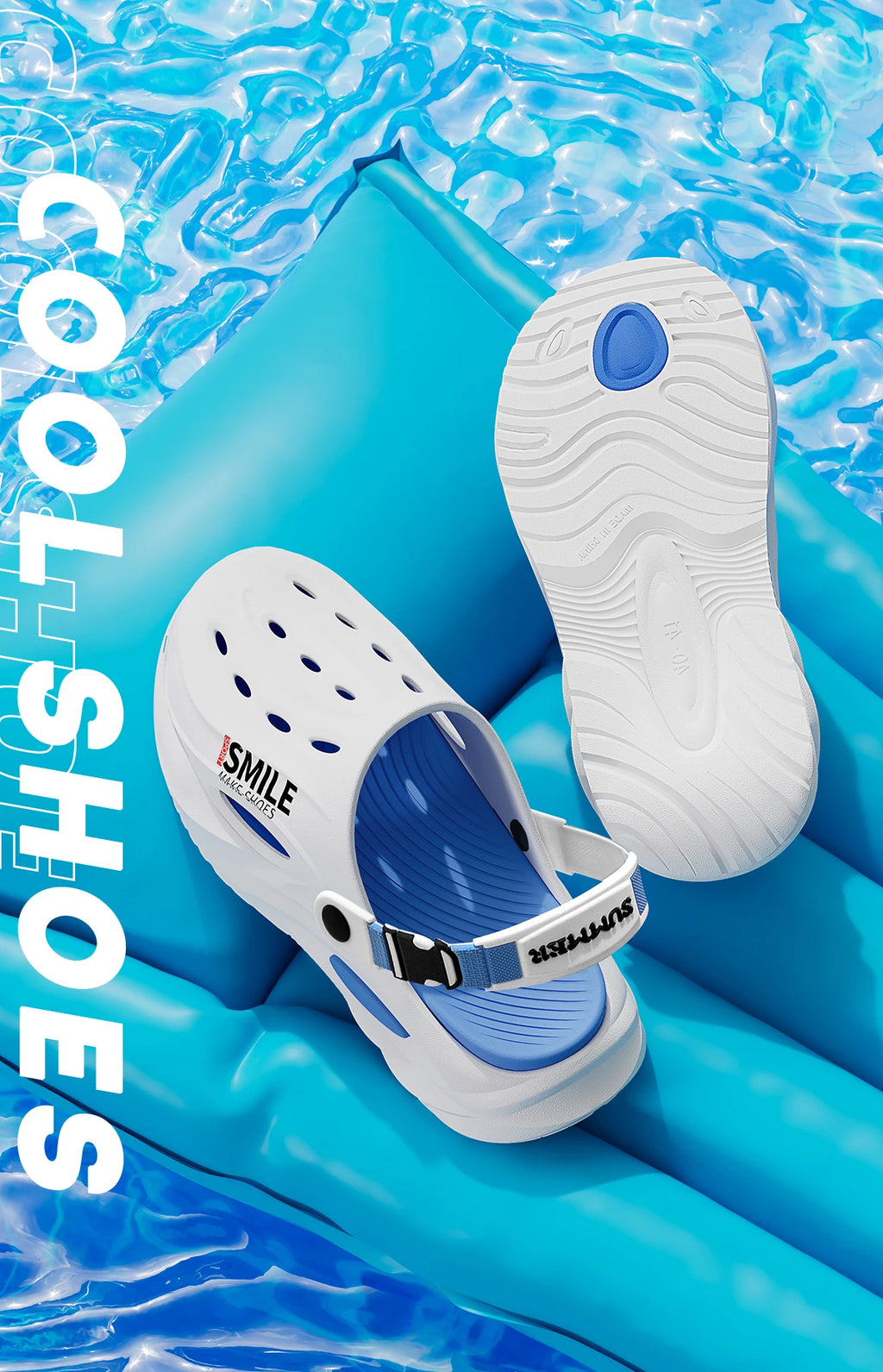 Thick Bottom Men Hole Shoes Beach Slip-On Outdoor Slippers Non-Slip Comfortable Outdoor Slippers - Sun Studio