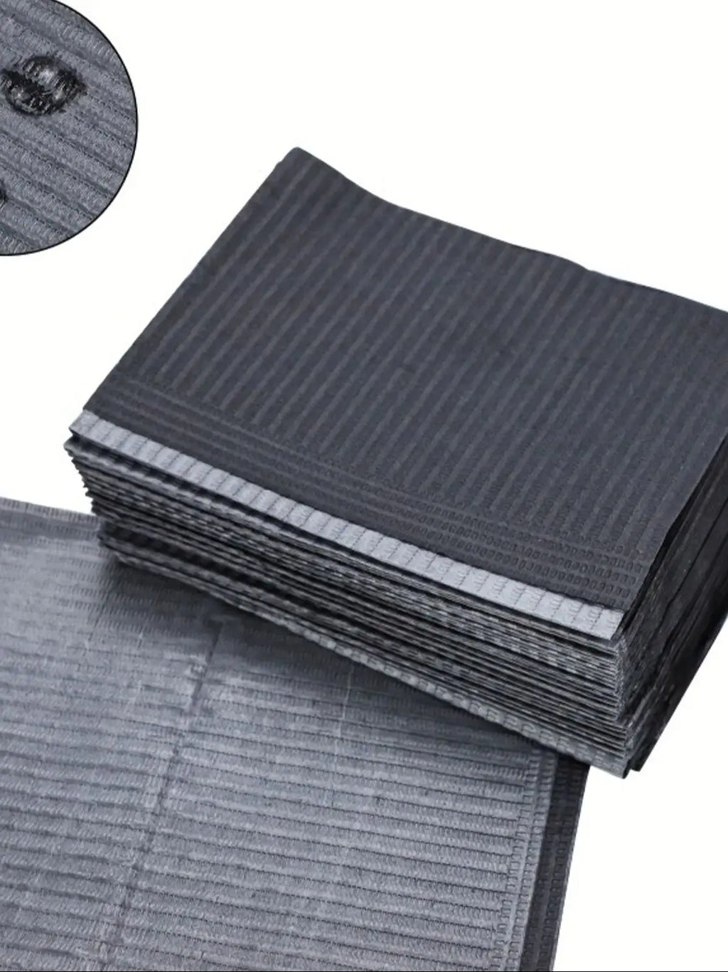 Black tattoo bib paper, hygienic personal dental bib waterproof tablecloth, suitable for tattoo supplies and artist studios - Sun Studio