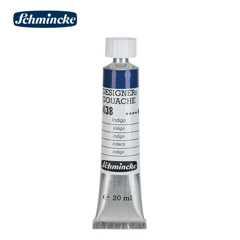 Germany Schmincke Designer Gouache Paint Tube 20ml Opaque Gouache Paint Professional Artist 48 Colors Drawing Art Supplies Cute - Sun Studio