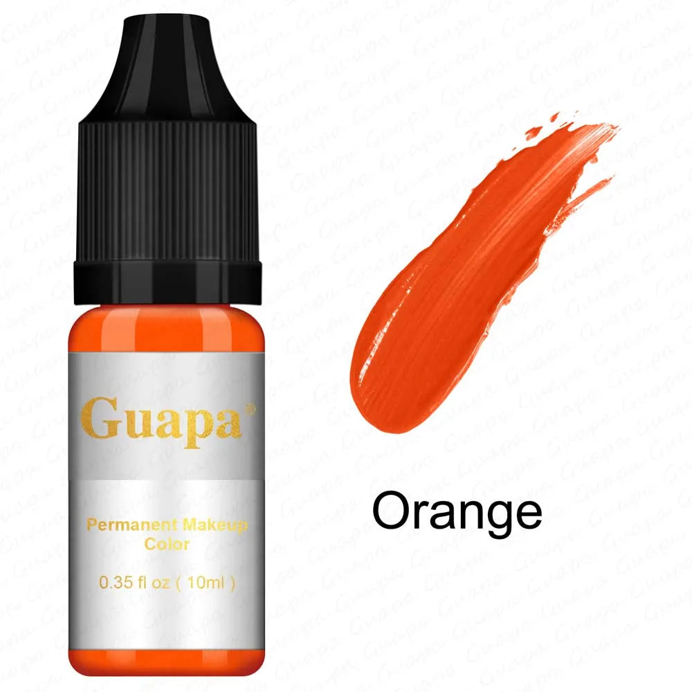10ML Tattoo Ink Micro pigment Lip Eyebrow Permanent Makeup Pigment Tattoo Supplies for Tattoo Eyebrow Eyeliner Lip