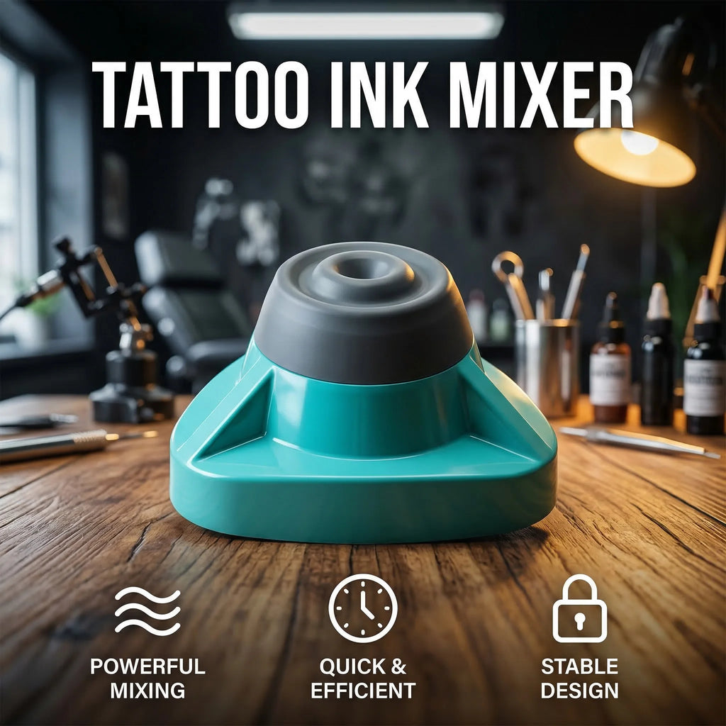 Vortex Mixer 10000RPM Tattoo Ink Pigment Mixer Polish Mixed Shaker Swirl Shake Mixer for Nail Polish tattoo supplies US/EU Plug - Sun Studio