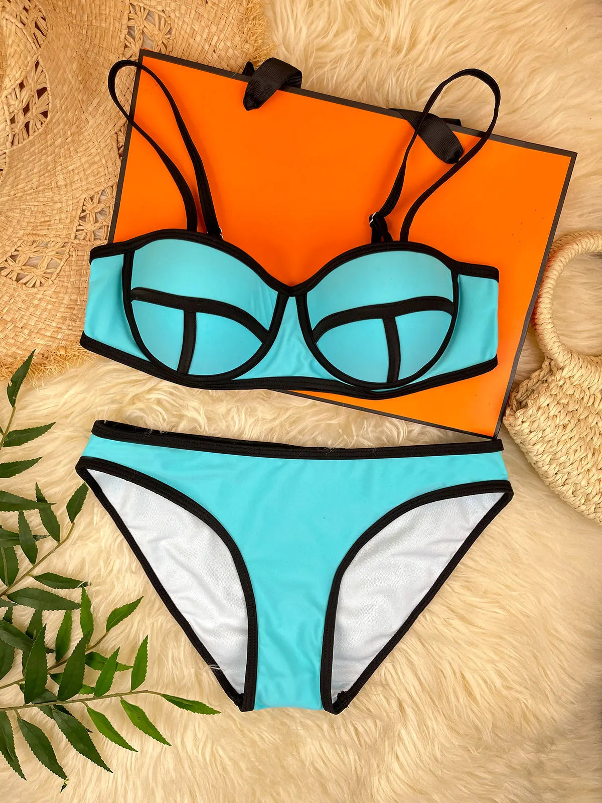 Bandeau Bikini Women Swimsuit Two-Piece Bathing Suit Woman Swimwear 2026 Sexy Underwired Push Up Bikinis Sets Beachwear Summer - Sun Studio