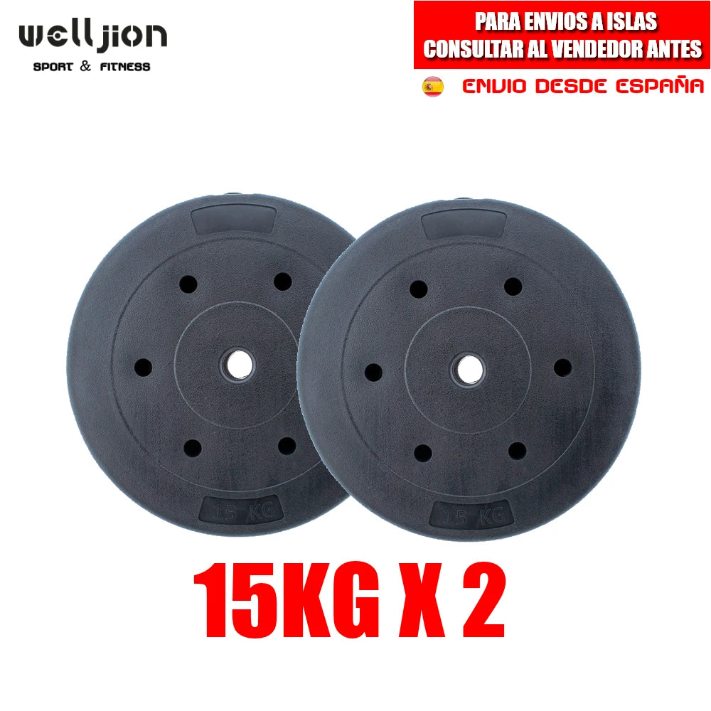 Weight Bars for Bodybuilding Training, 2.5-15 Kg, 1.8 M, 1.5 M, 1.2 m - Sun Studio