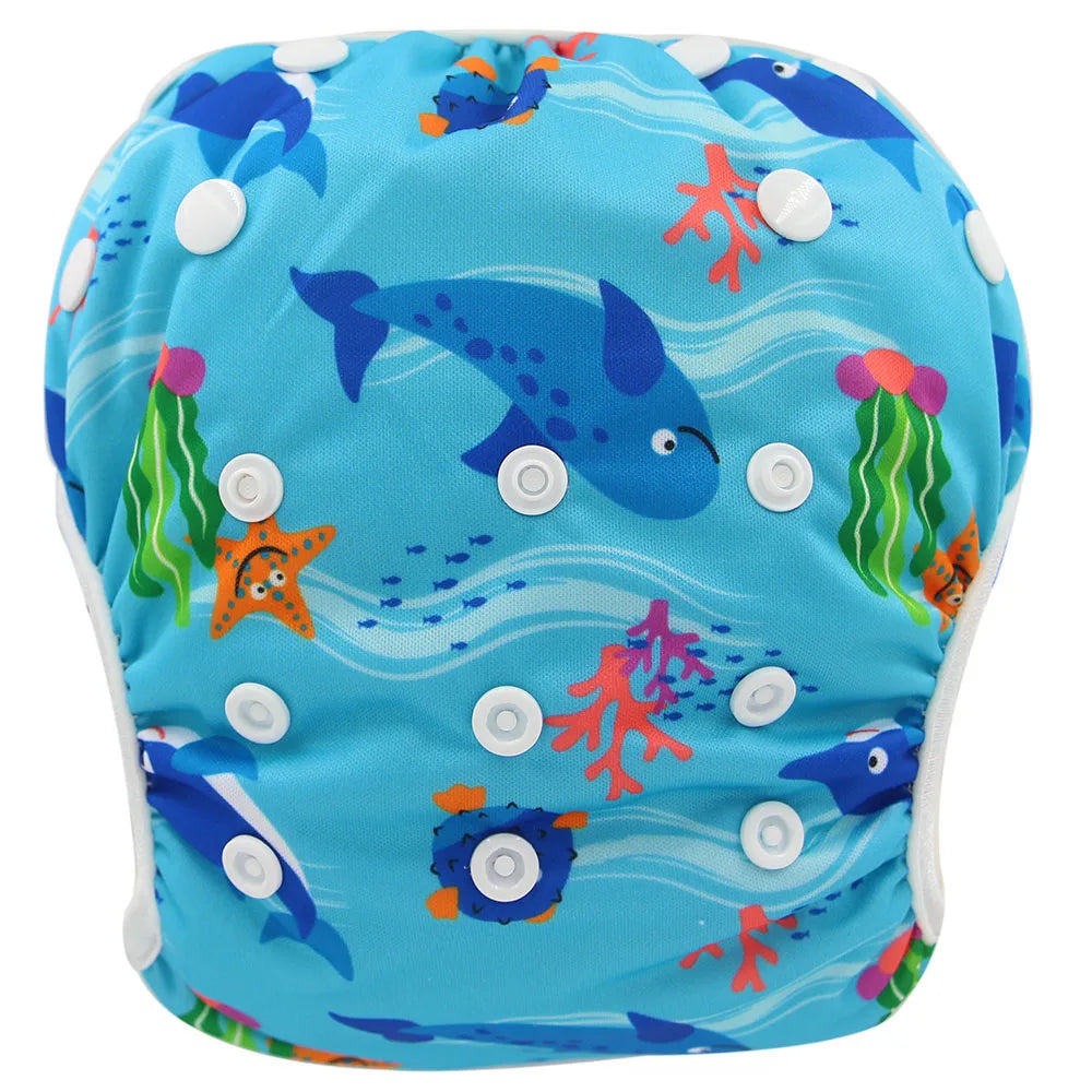 Swimming Diapers For Infants Baby Cloth Diaper Swimsuit Baby Swim Suit Children Swimwear Swimming Trunks For Girls Baby Badpak - Sun Studio