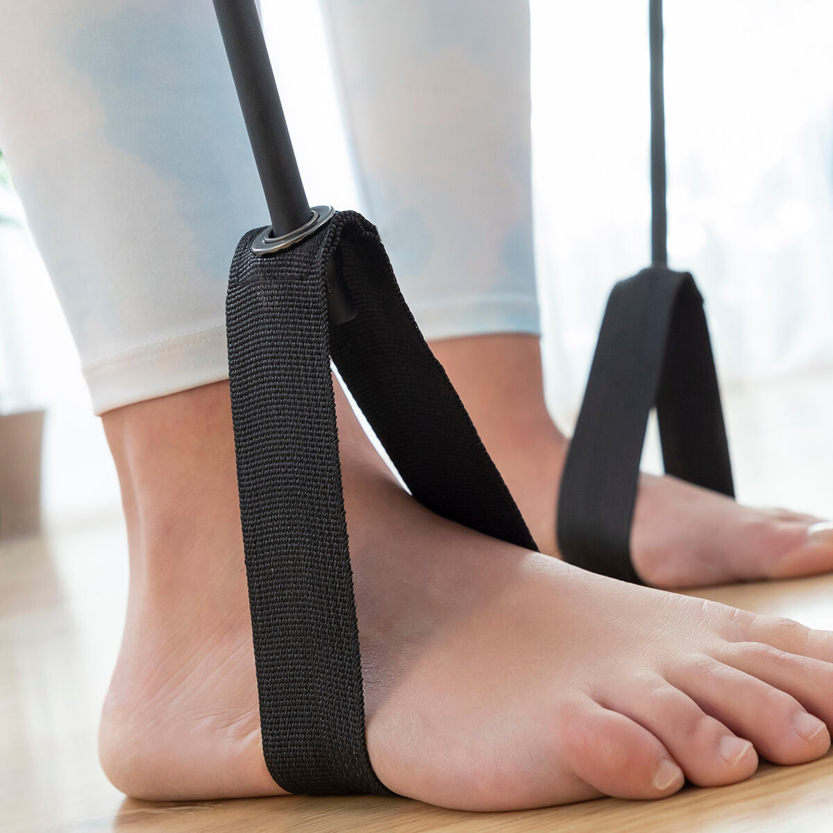 Fitness Bar with Resistance Bands and Exercise Guide Resibar - Sun Studio