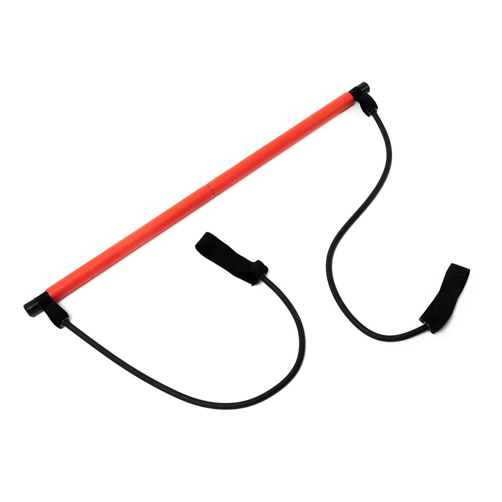 Fitness Bar with Resistance Bands and Exercise Guide Resibar - Sun Studio