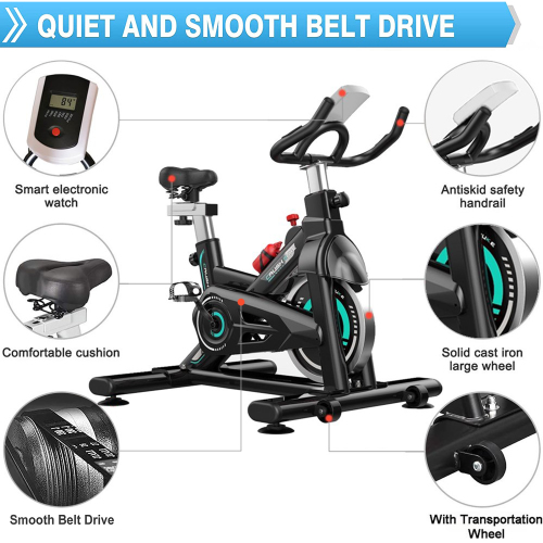 Indoor Stationary Exercise Cycling Training Bike for Home - Sun Studio