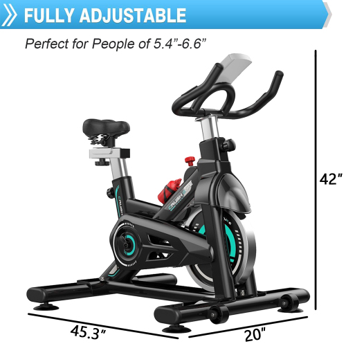 Indoor Stationary Exercise Cycling Training Bike for Home - Sun Studio