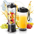Portable Blender for Shakes and Smoothies, 20oz Rechargeable Electric - Sun Studio